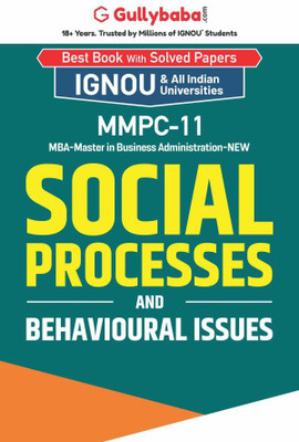 MMPC-11 Social Processes And Behavioural Issues(Paperback, GPH Expert)