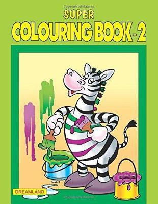 Super Colouring Book Part - 2  - Part - 2(English, Paperback, unknown)