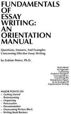 Fundamentals of Essay Writing(English, Paperback, Peters Erskine)