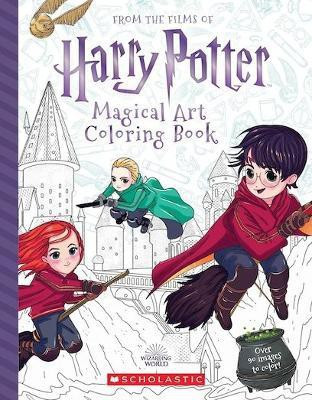 Harry Potter: Magical Art Coloring Book(English, Hardcover, Spinner Cala)