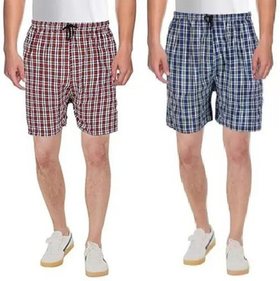 FLIIP TRADING Checkered Men Boxer