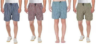 FLIIP TRADING Checkered Men Boxer