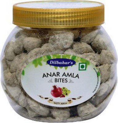 Dilbahar Anar Amla Bite (350g) pomegranate, amla Sour Candy(100 pieces)