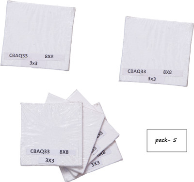 NOZOMI 01 Cotton Soft Touch Board Canvas (Set of 5)(White)