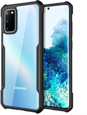 COVJ Back Cover for Samsung Galaxy S10 Lite(Black, Transparent, Grip Case, Pack of: 1)