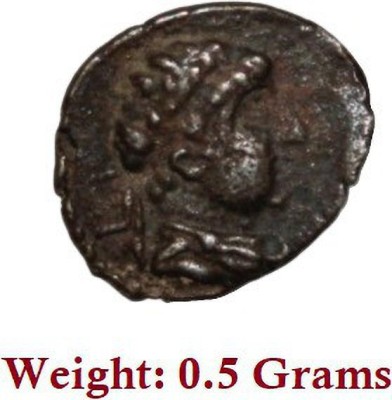 Prideindia (Weight: 0.6 Gram) Indo Greek,Bactria, Eukratides AR Obol (171-145 BCE) Old Coin Modern Coin Collection(1 Coins)