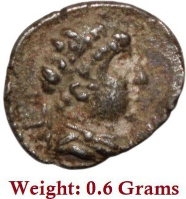 Prideindia (Indo Greek) Bactria, Eukratides AR Obol Old and Rare Coin (Weight: 0.6 Gm) Modern Coin Collection(1 Coins)