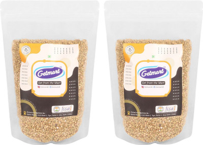 Getmart Hulled Raw Buckwheat Groats, Kuttu ki Giri, 1 kg, Pack of 2 Buckwheat Seeds(2 kg, Pack of 2)