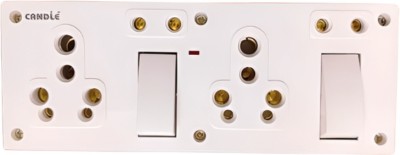 CANDLE 20 A One Way Electrical Switch(Pack of 1 Number of Switches - 2)