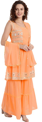 68% OFF on TAAMCRON Women Kurta and Sharara Set 68% OFF on TAAMCRON Women Kurta and Sharara Set