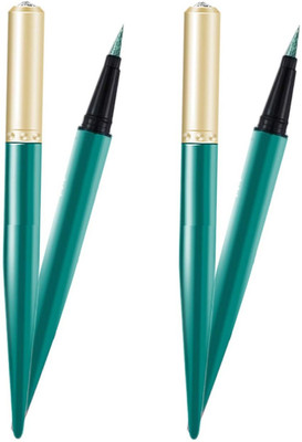 MYEONG perfect shimmery look long lasting diamond eyeliner 3 g(Green)