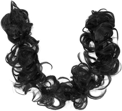 A H S  Frill Multi Purpose Use Extension (Black), Set /of 1 Hair Extension