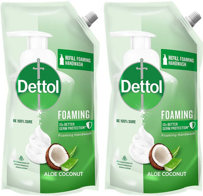 Dettol Foaming Aloe Coconut Hand Wash Refill Pouch