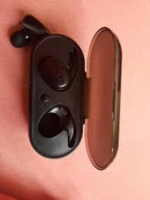GUGGU VUJ_435K_TWS 4 Wireless Earbuds Bluetooth Headset Bluetooth(Black, True Wireless)