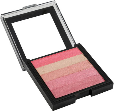 KAIASHA WATERPROOF POWDER BRICK HIGHLIGHTER MULTICOLOR (PACK OF 1 Highlighter(MULTICOLOR)