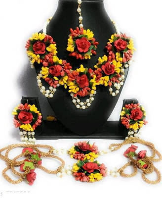 Arihant Shop Plastic Yellow Jewellery Set(Pack of 1)