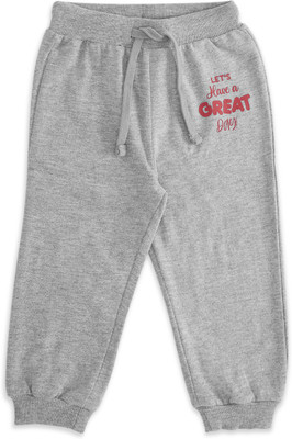 Pantaloons Baby Track Pant For Boys(Grey, Pack of 1)