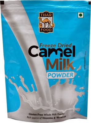 The Thar Food Pure And Freeze Dried Camel Milk-Powder - Low Fat Camel Milk-Powder For Height Growth - Boosts Immunity And Easy to Digest Camel Milk Powder
