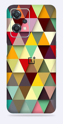 SkinoMania Nord CE2 Lite-(5G) Mobile Skin(Multicolour Colorful Triangle)