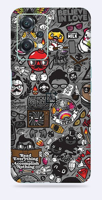 WeCre8 Skin's Oneplus Nord CE2 Lite 5G Mobile Skin(Zombie Graffiti Multicolor Mobile Skin)