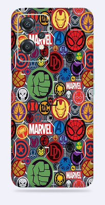 SkinoMania Nord CE2 Lite-(5G) Mobile Skin(Multicolour Marvel Sticker)
