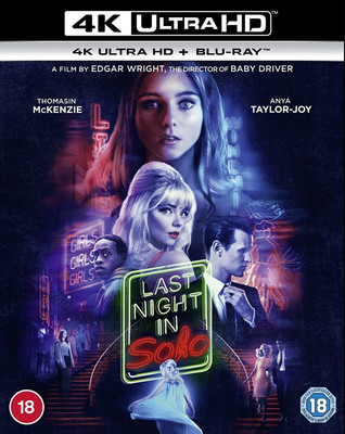 Last Night In Soho (Uncut) (4K UHD + Blu-ray) (2-Disc Set) (Region Free | UK Import)(4K(UHD) Blu-ray English)