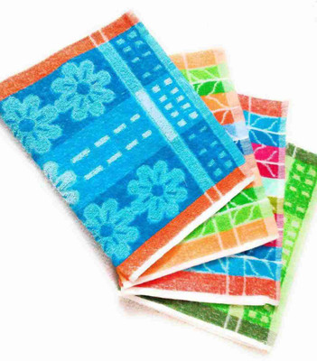 SNAN SBT PRINT NA[[KIN A14PO4 Multicolor Cloth Napkins(4 Sheets)