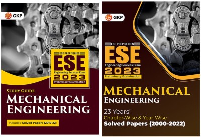 UPSC ESE 2023 : Mechanical Engineering - Guide & UPSC ESE 2023 : Mechanical Engineering -Chapter Wise & Year Wise Solved Papers 2000-2022 (Set Of 2 Books)(Paperback, GKP)