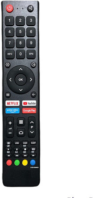 Akshita LED-0603 TV Compatible For LED Smart TV __Without Voice__ Remote Control BPL Remote Controller(Black)