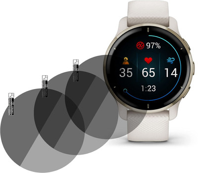 TXGO Screen Guard for Garmin Venu 2 Plus Smartwatch(Pack of 3)