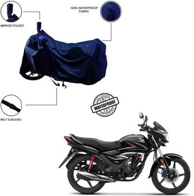 Deepak Malhotra Entripries Waterproof Two Wheeler Cover for Honda(CB Shine, Blue)