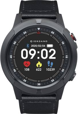 GIORDANO GT04-BK Smartwatch