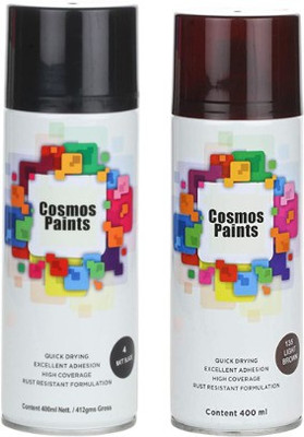 Cosmos Multicolor Spray Paint 800 ml(Pack of 2)
