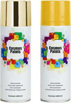 Cosmos Multicolor Spray Paint 800 ml(Pack of 2)