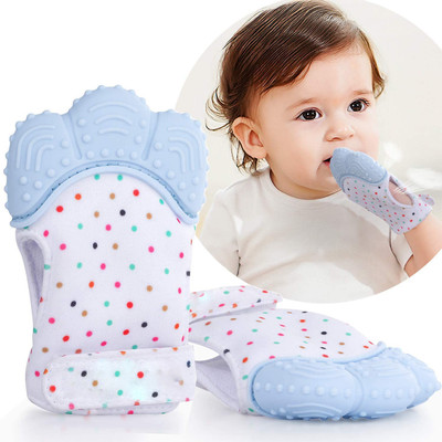 ND BROTHERS Silicone Teething Teether(sky blue)