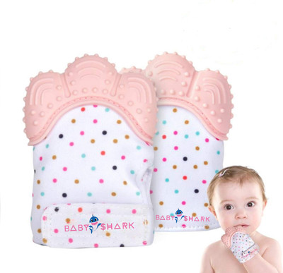 PRATYANG Silicone Teething Teether(Pink)