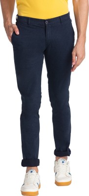 PARX Skinny Fit Men Blue Trousers