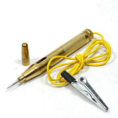 metrotools Circuit Tester Voltage Test Pen DC 6V/12V/24V Auto Repair Tools Car Motorcycle Analog Voltage Tester