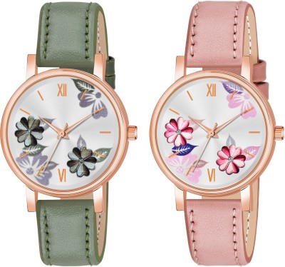 The Shopoholic Combo Watch For Womens and Girls Pack Of 2 Watches Analog Watch  - For Women