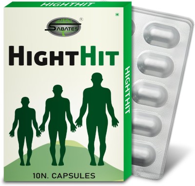 Sabates Hight Hit | Herbal Supplement Developes Length of Bones Increases Hight(Pack of 3)