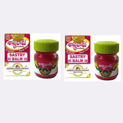 Sastry PAIN BALM PACK OF 2 Balm(2 x 11 ml)