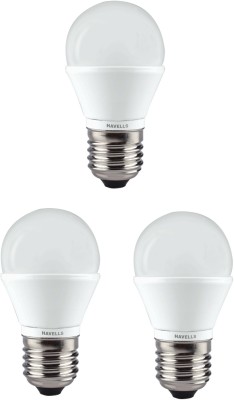 HAVELLS 2.8 W Standard E27 LED Bulb(White, Pack of 3)