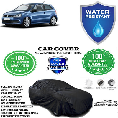 Tamanchi Autocare Car Cover For Volkswagen Polo GT 1.5 TDI(Black)