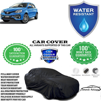 Tamanchi Autocare Car Cover For Toyota Etios Liva 1.4 VXD Diesel(Black)