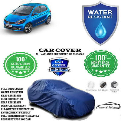 Tamanchi Autocare Car Cover For Tata Tiago 1.05 Revotorq XT Option(Blue)