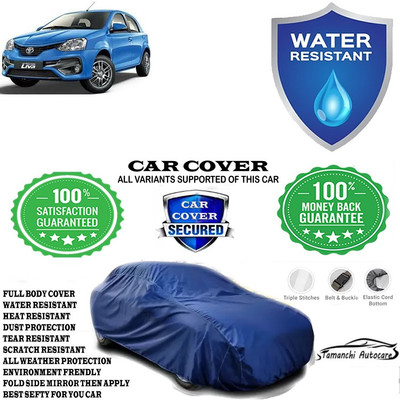 Tamanchi Autocare Car Cover For Toyota Etios Liva 1.4 VXD Diesel(Blue)