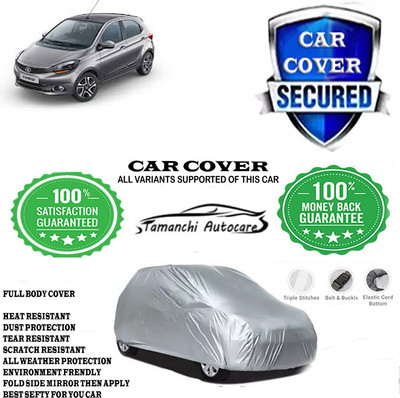 Tamanchi Autocare Car Cover For Tata Tiago 1.2 Revotron XZ(Silver)