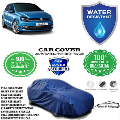 Tamanchi Autocare Car Cover For Volkswagen Polo 1.5 TDI Highline Plus Diesel(Blue)
