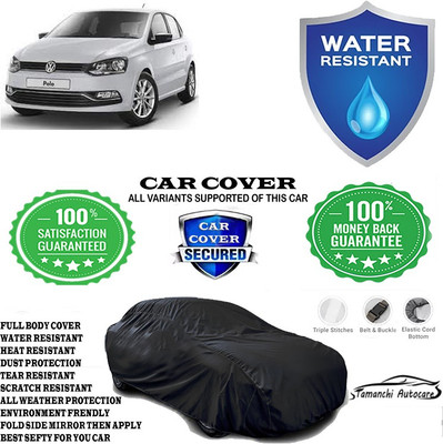 Tamanchi Autocare Car Cover For Volkswagen Polo 1.5 TDI Comfortline Diesel(Black)