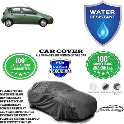 Tamanchi Autocare Car Cover For Chevrolet Uva Split(Grey)
